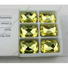 Decorative Dz-3008 Octagon Crystal Beads for Jewelry Accessories